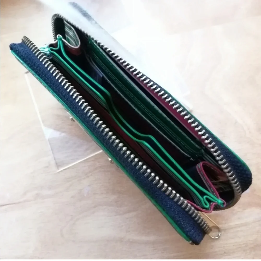 Banana Republic Multicolored Zip Wallet